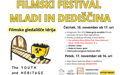 Filmski festival “Mladi in dediščina”